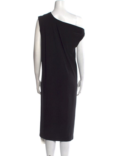 Norma Kamali One-Shoulder Midi Length Dress