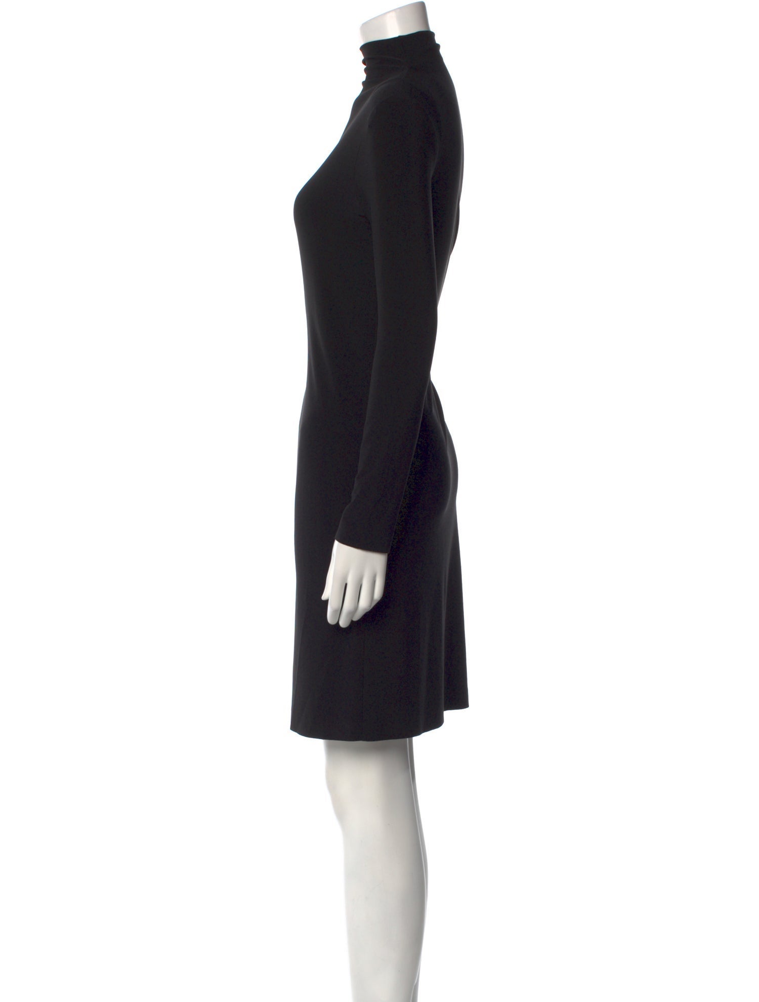 Norma Kamali Turtleneck Mini Dress