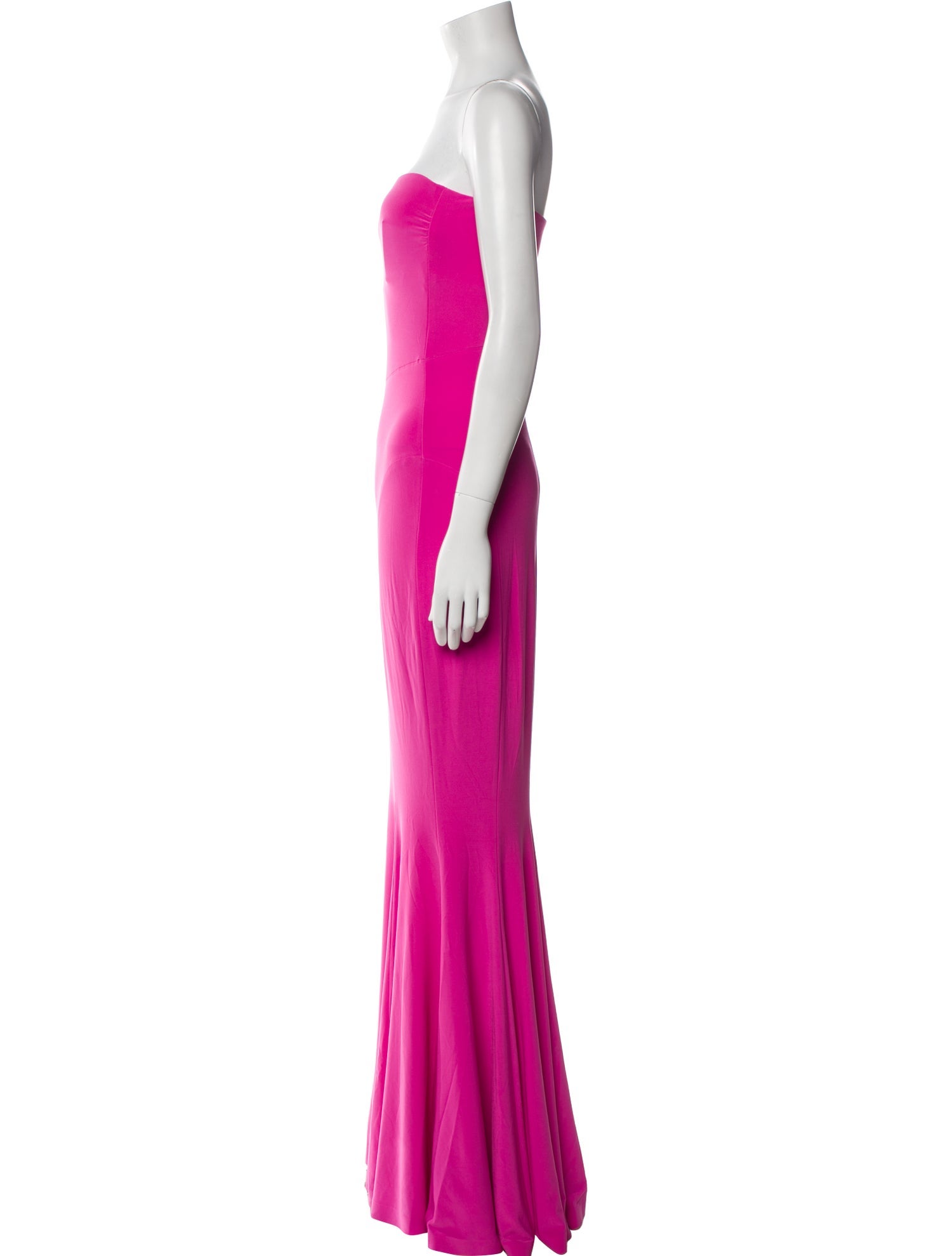 Norma Kamali Strapless Long Dress