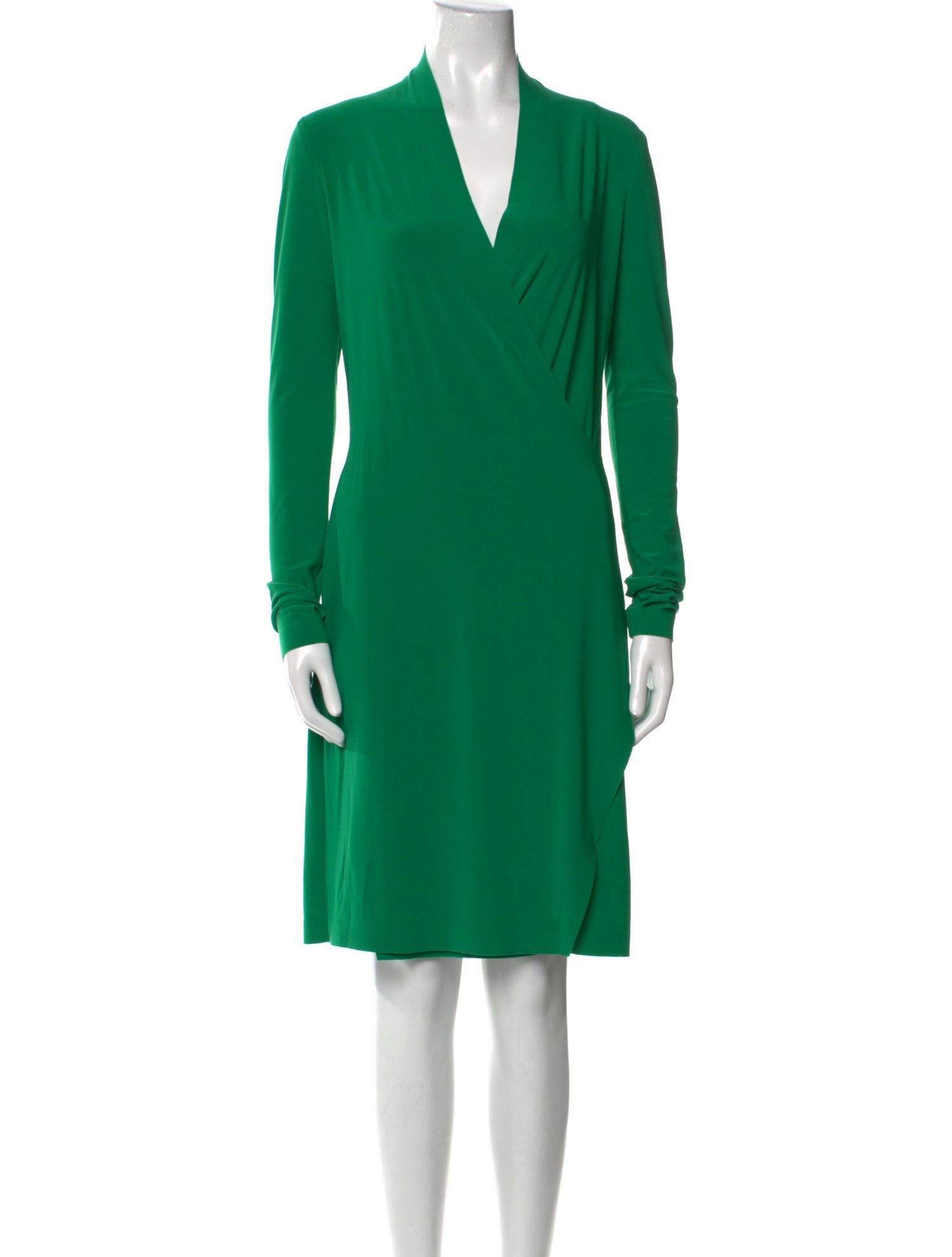 Norma Kamali V-Neck Mini Dress