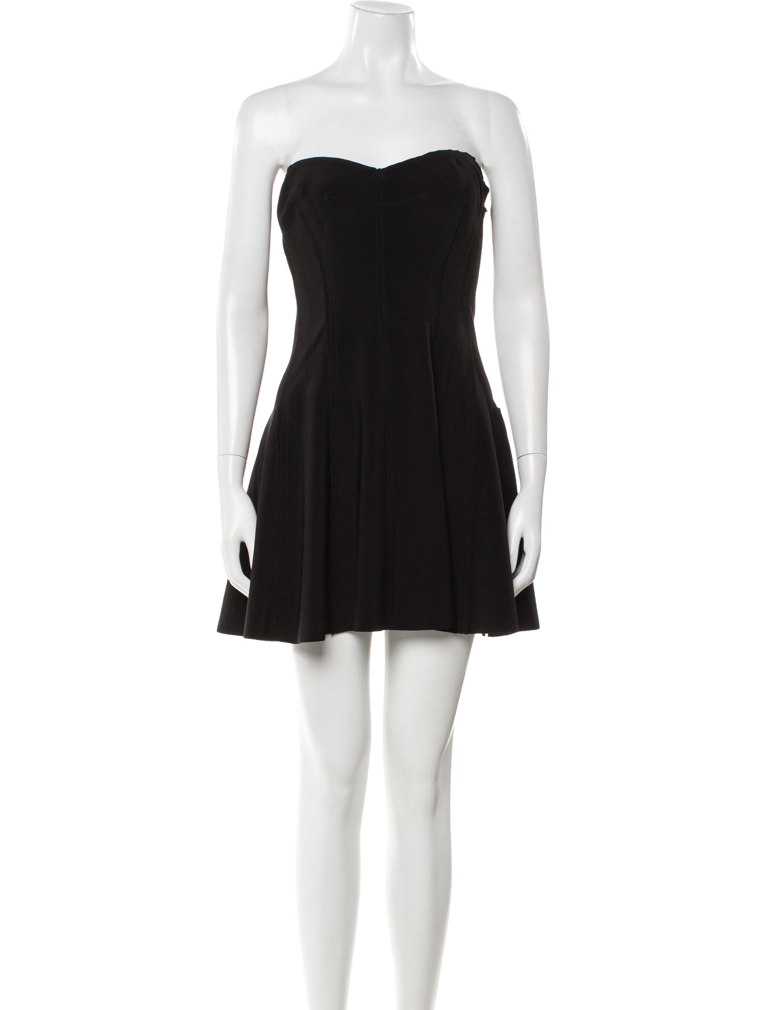 Norma Kamali Strapless Mini Dress