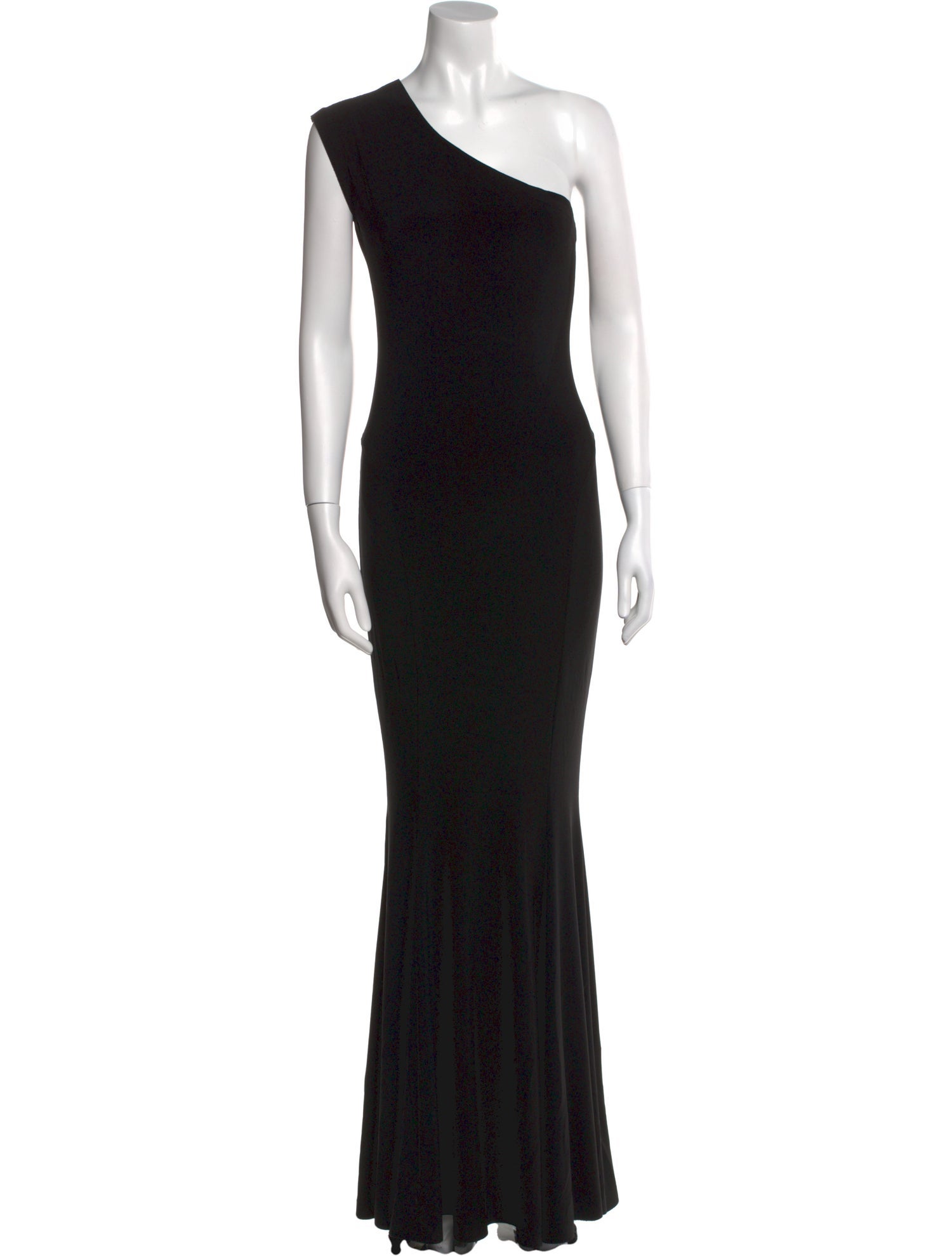 Norma Kamali One-Shoulder Long Dress