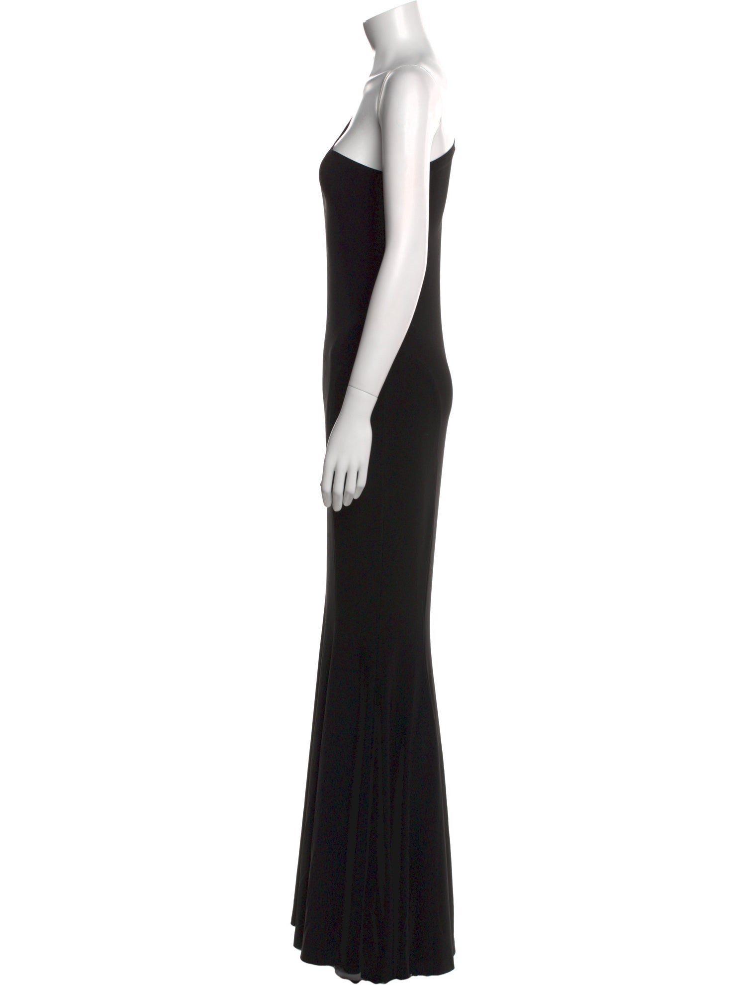 Norma Kamali One-Shoulder Long Dress
