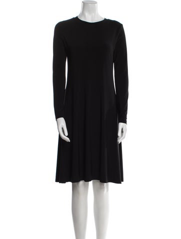 Norma Kamali Dresses Crew Neck Knee-Length Dress S