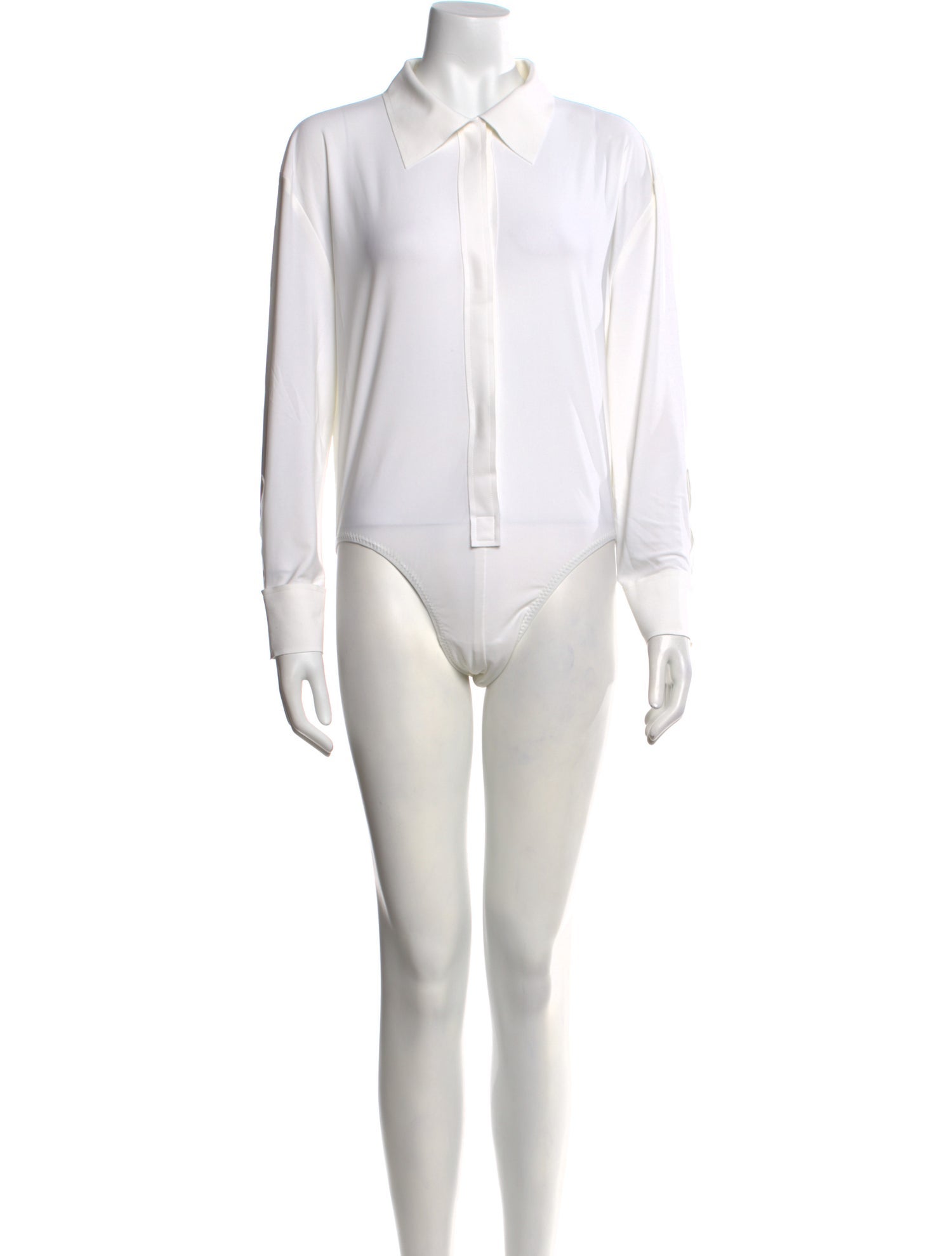 Norma Kamali Long Sleeve Bodysuit