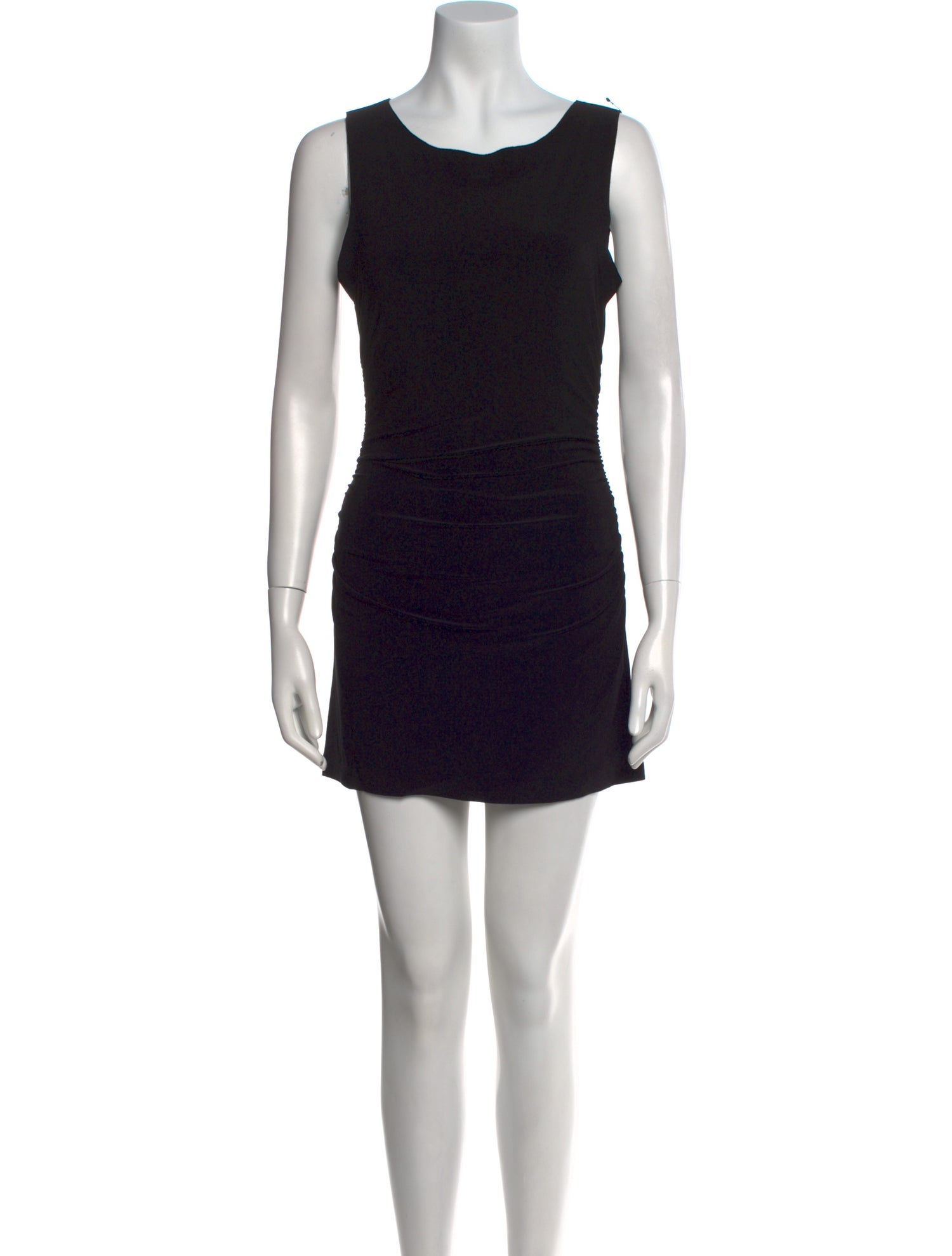 Norma Kamali Scoop Neck Mini Dress w/ Tags