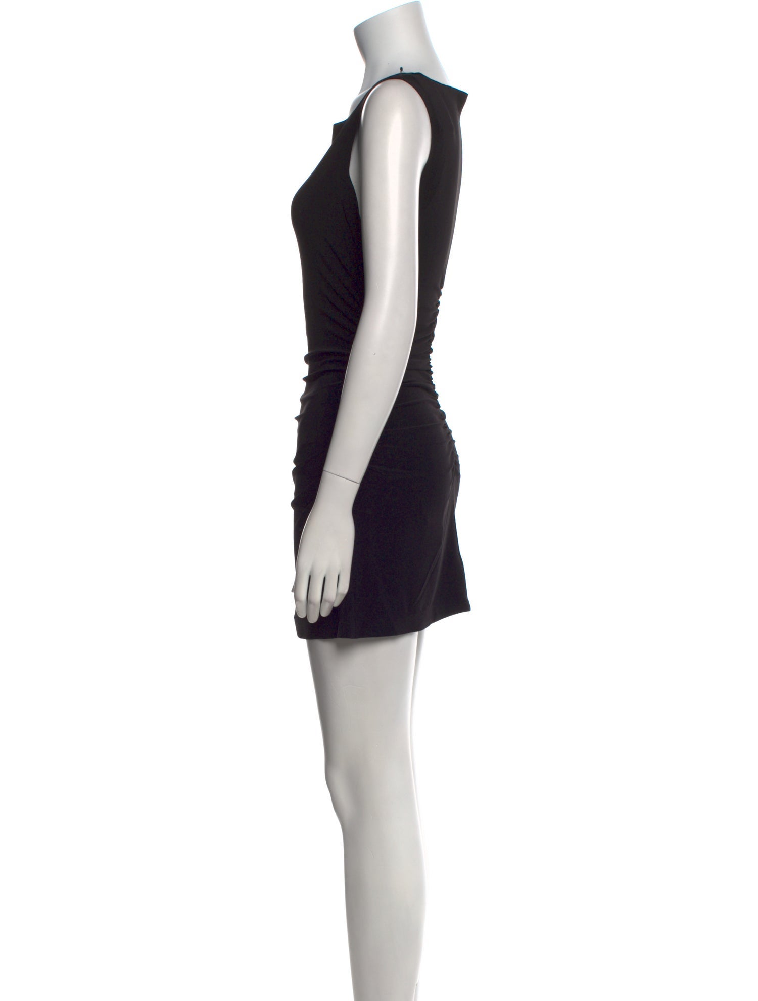 Norma Kamali Scoop Neck Mini Dress w/ Tags