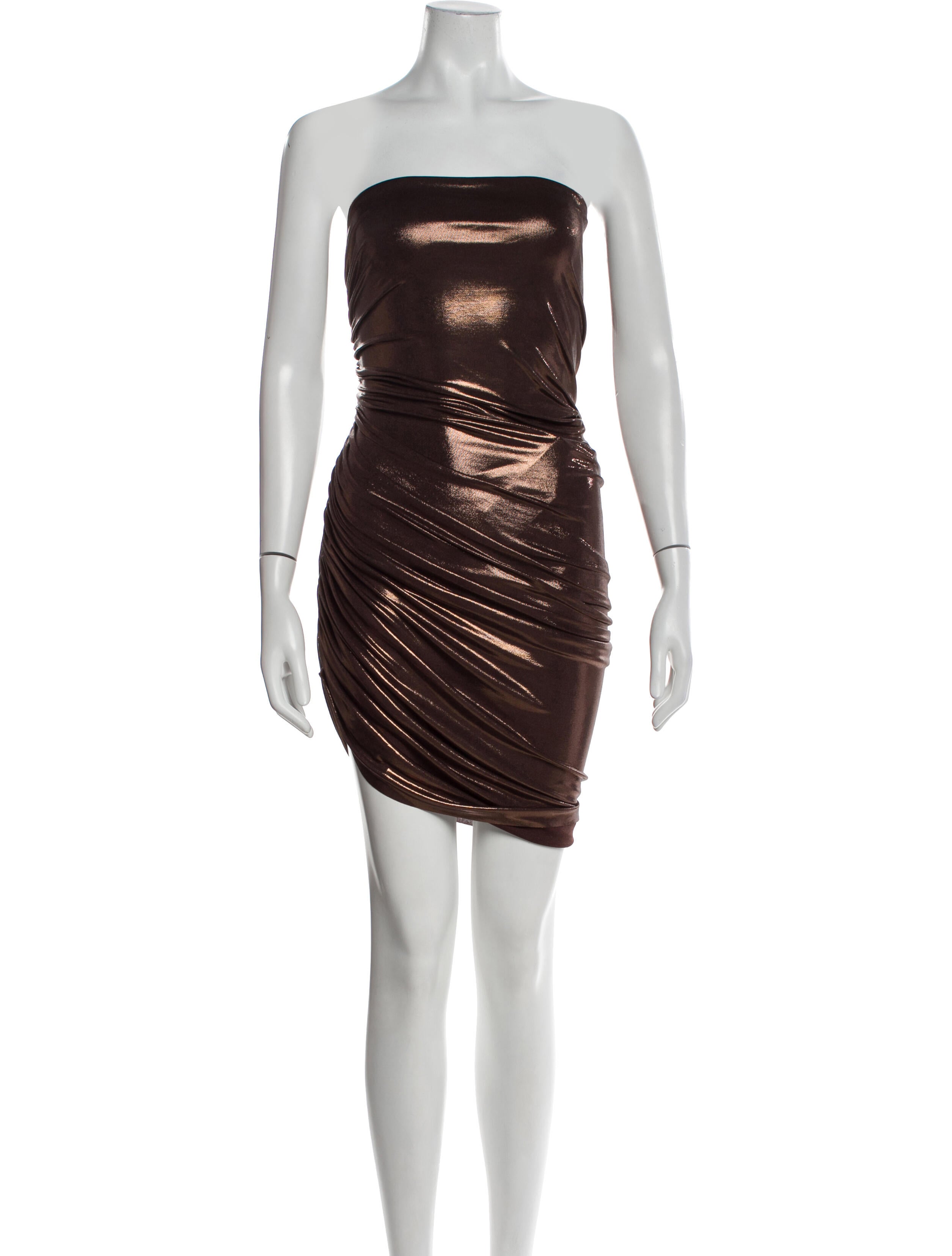 Norma Kamali Strapless Mini Dress