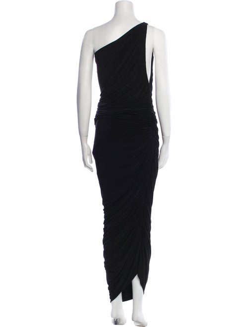 Norma Kamali One-Shoulder Long Dress