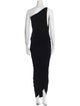Norma Kamali One-Shoulder Long Dress
