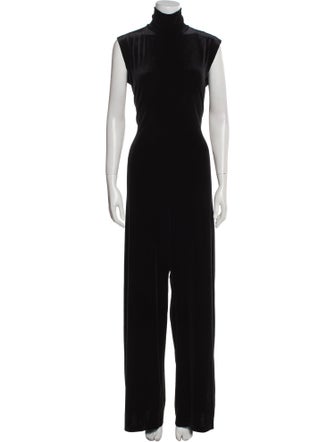 Norma Kamali Turtleneck Jumpsuit