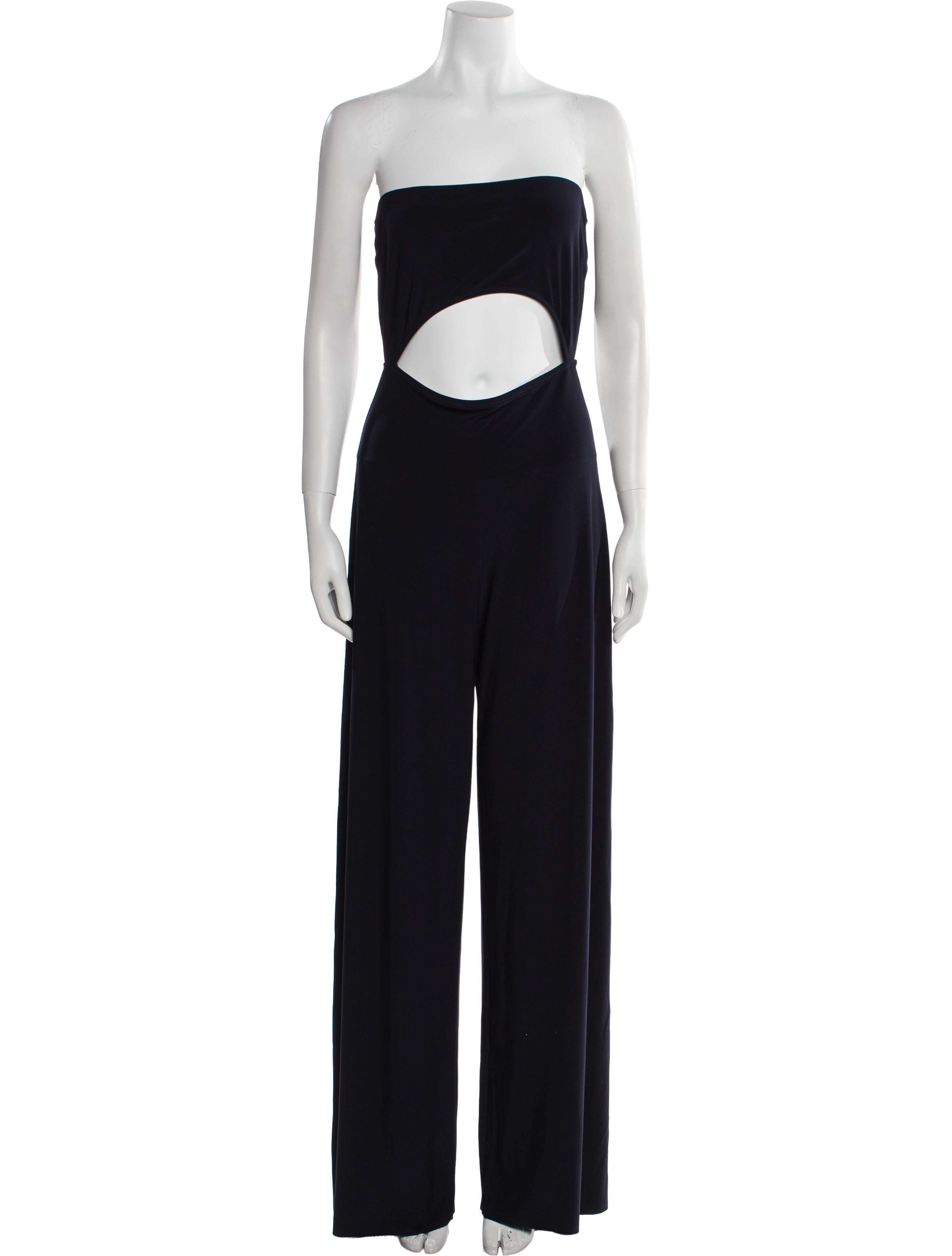 Norma Kamali Strapless Jumpsuit