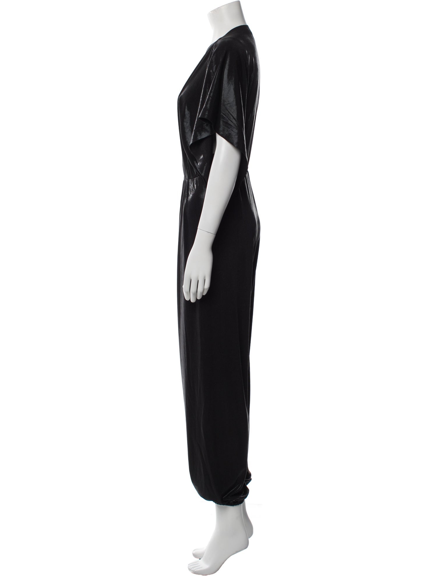Norma Kamali Crew Neck Jumpsuit