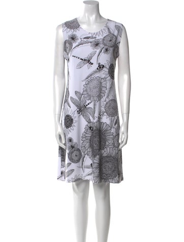 Norma Kamali Dresses Printed Mini Dress Us6, Fr38 | M