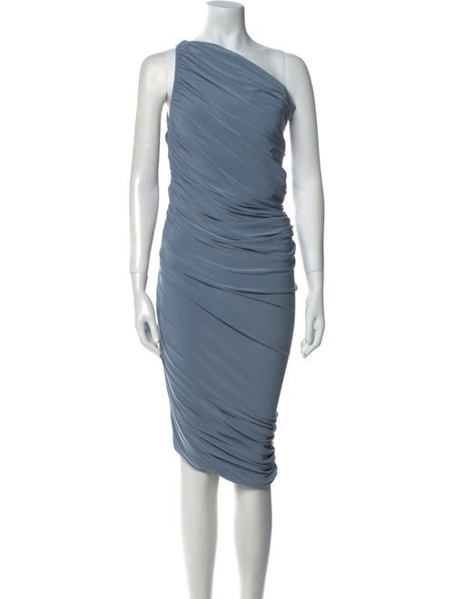 Norma Kamali One-Shoulder Long Dress