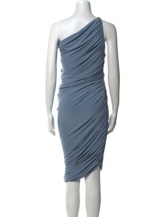 Norma Kamali One-Shoulder Long Dress