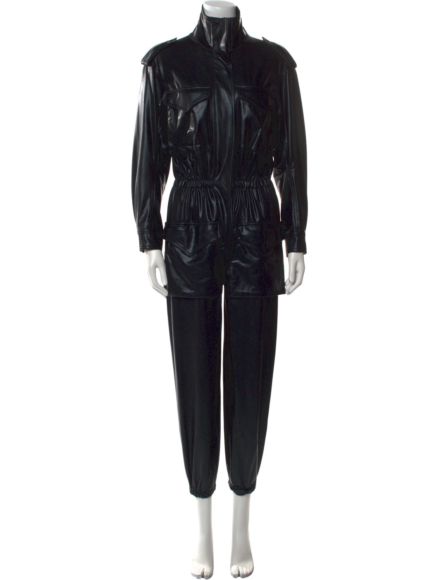 Norma Kamali Turtleneck Jumpsuit