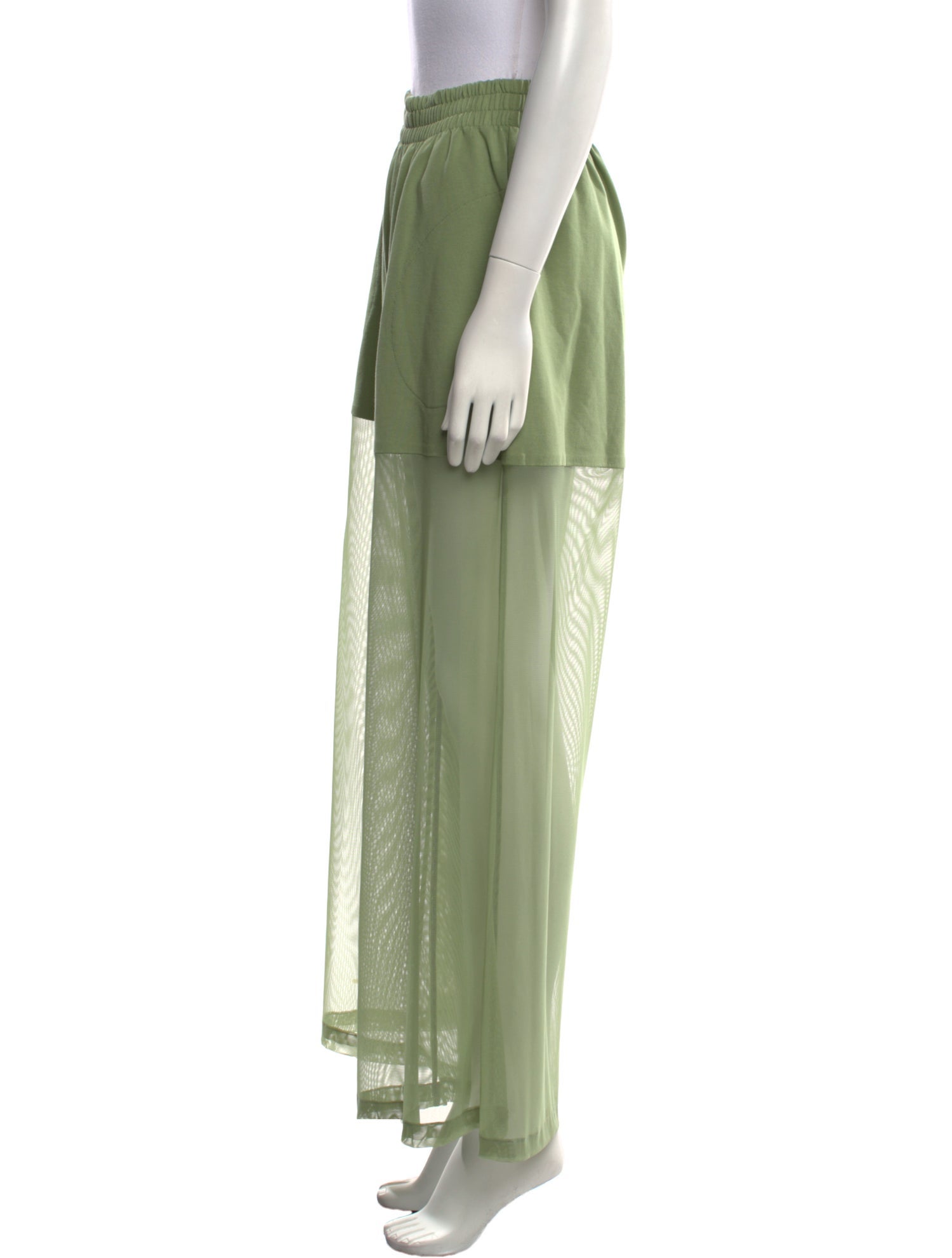 Norma Kamali Striped Wide Leg Pants