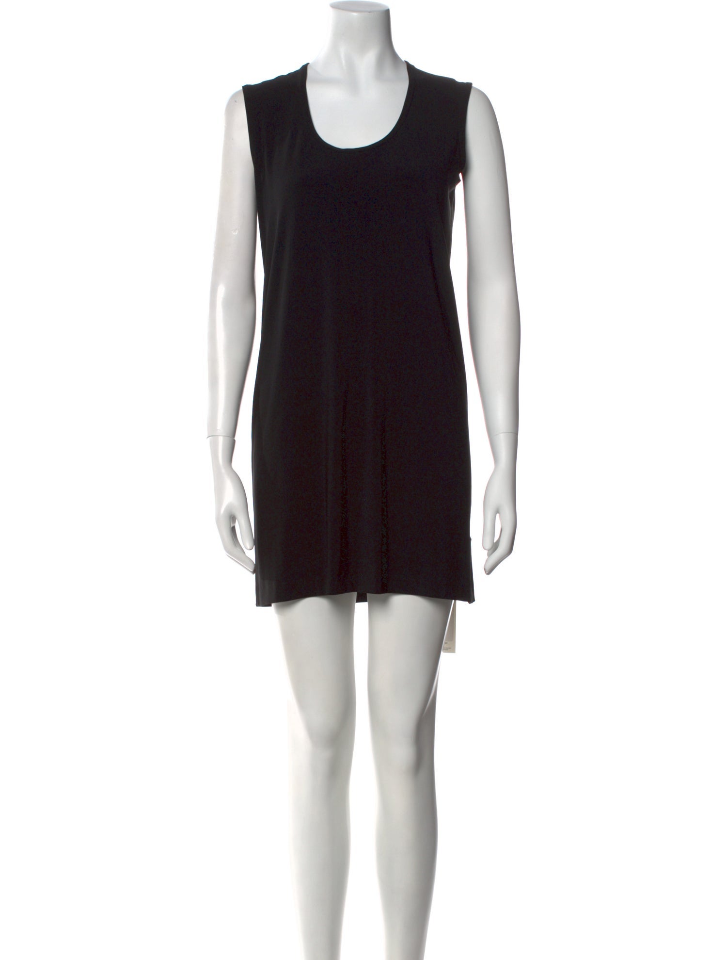 Norma Kamali Scoop Neck Mini Dress w/ Tags