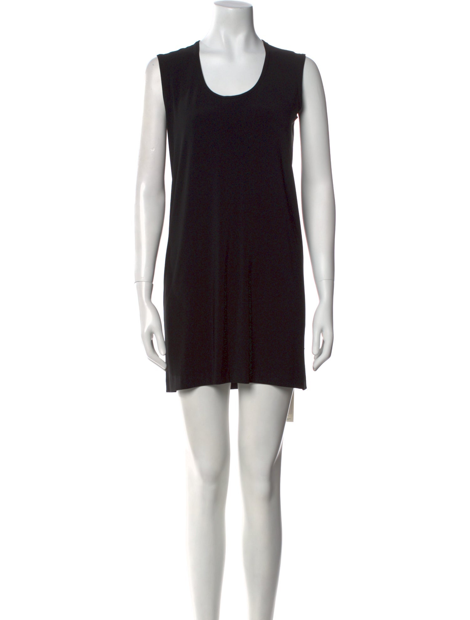 Norma Kamali Scoop Neck Mini Dress