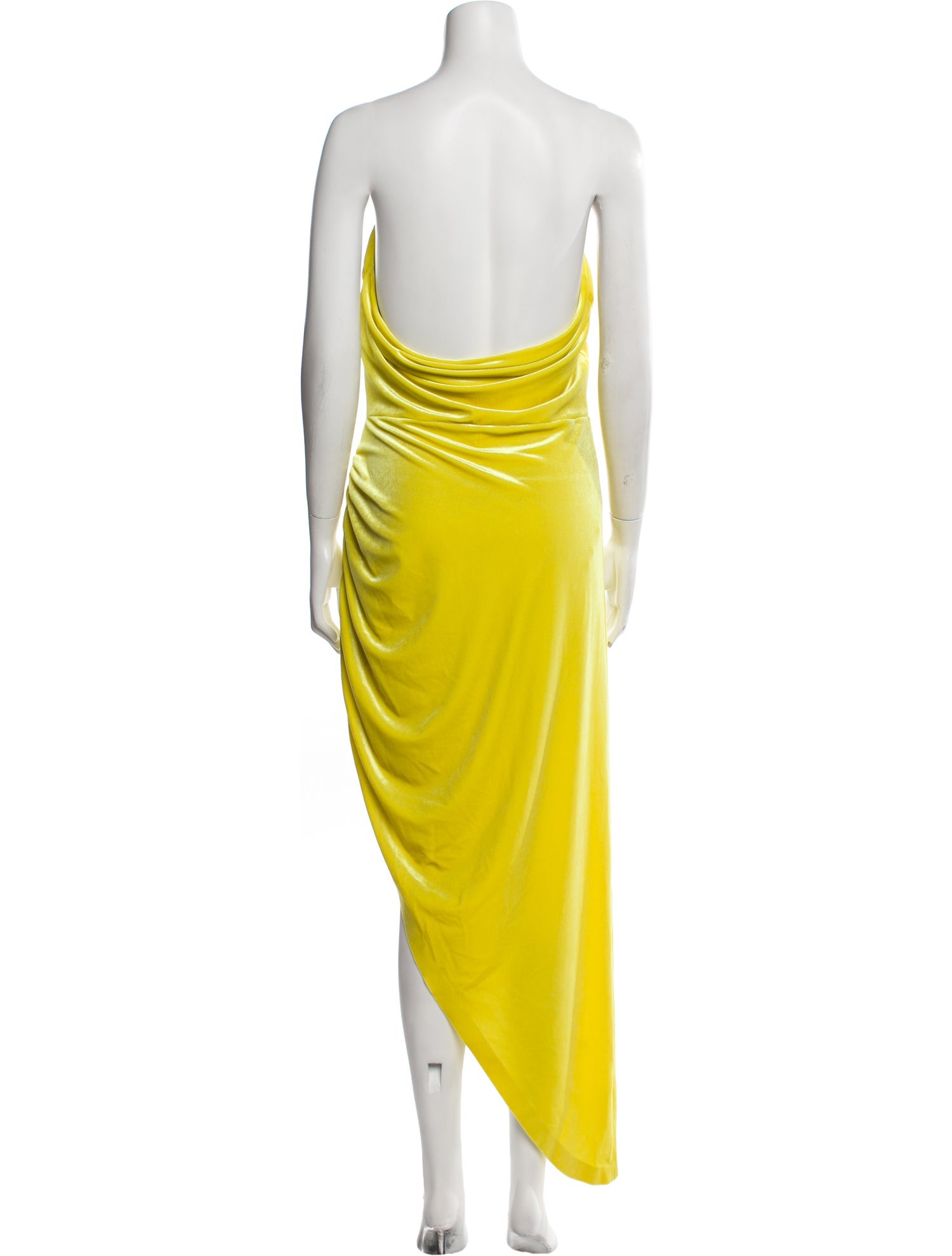 Norma Kamali Strapless Midi Length Dress