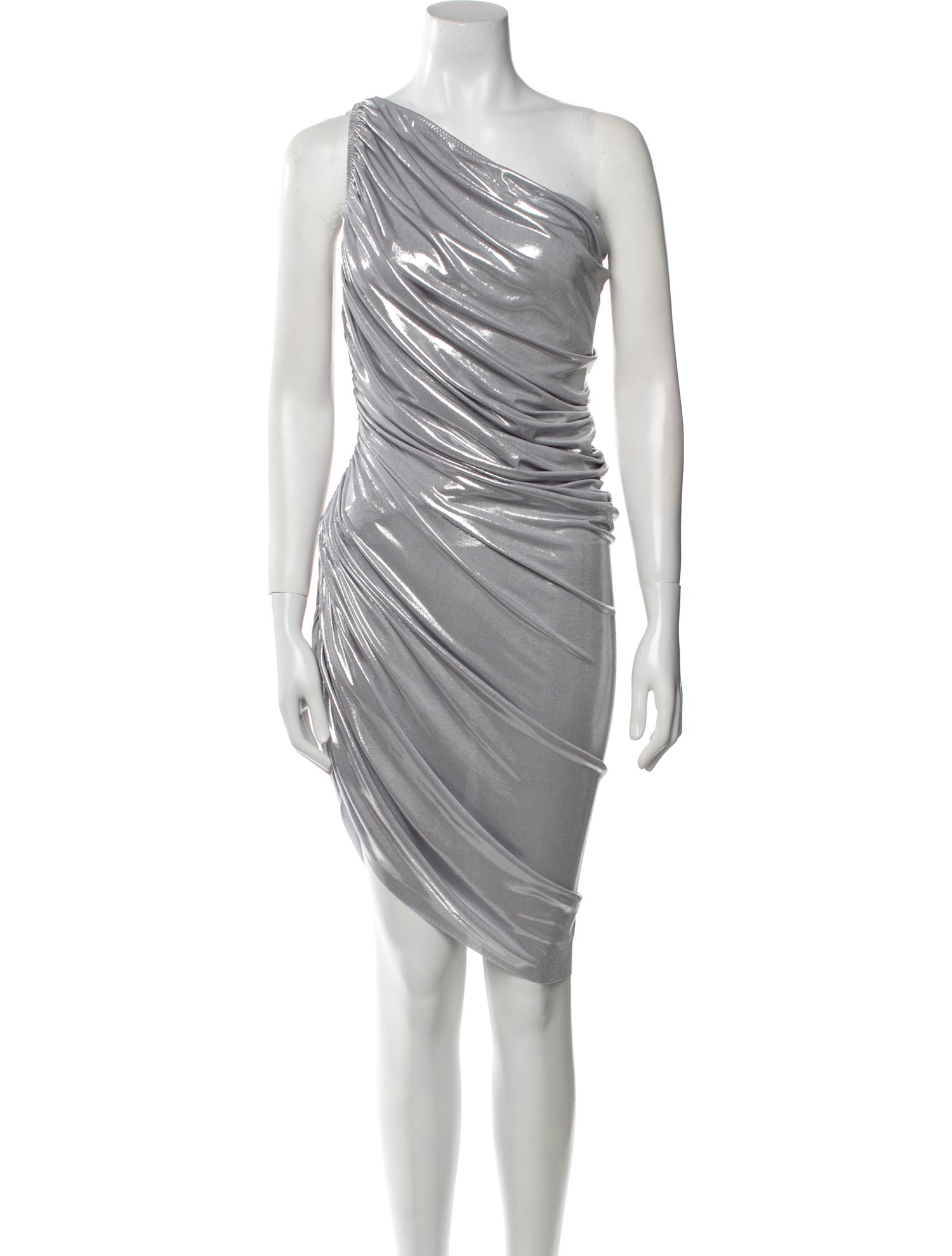 Norma Kamali One-Shoulder Mini Dress w/ Tags