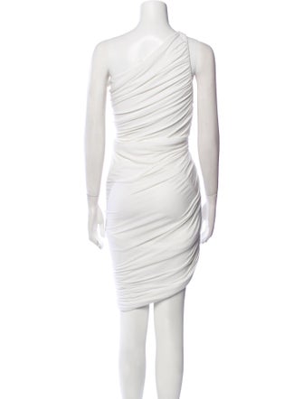 Norma Kamali One-Shoulder Midi Length Dress