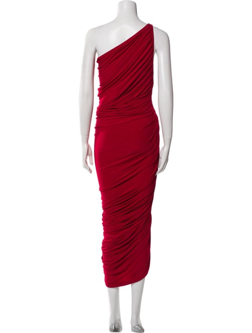 Norma Kamali One-Shoulder Long Dress