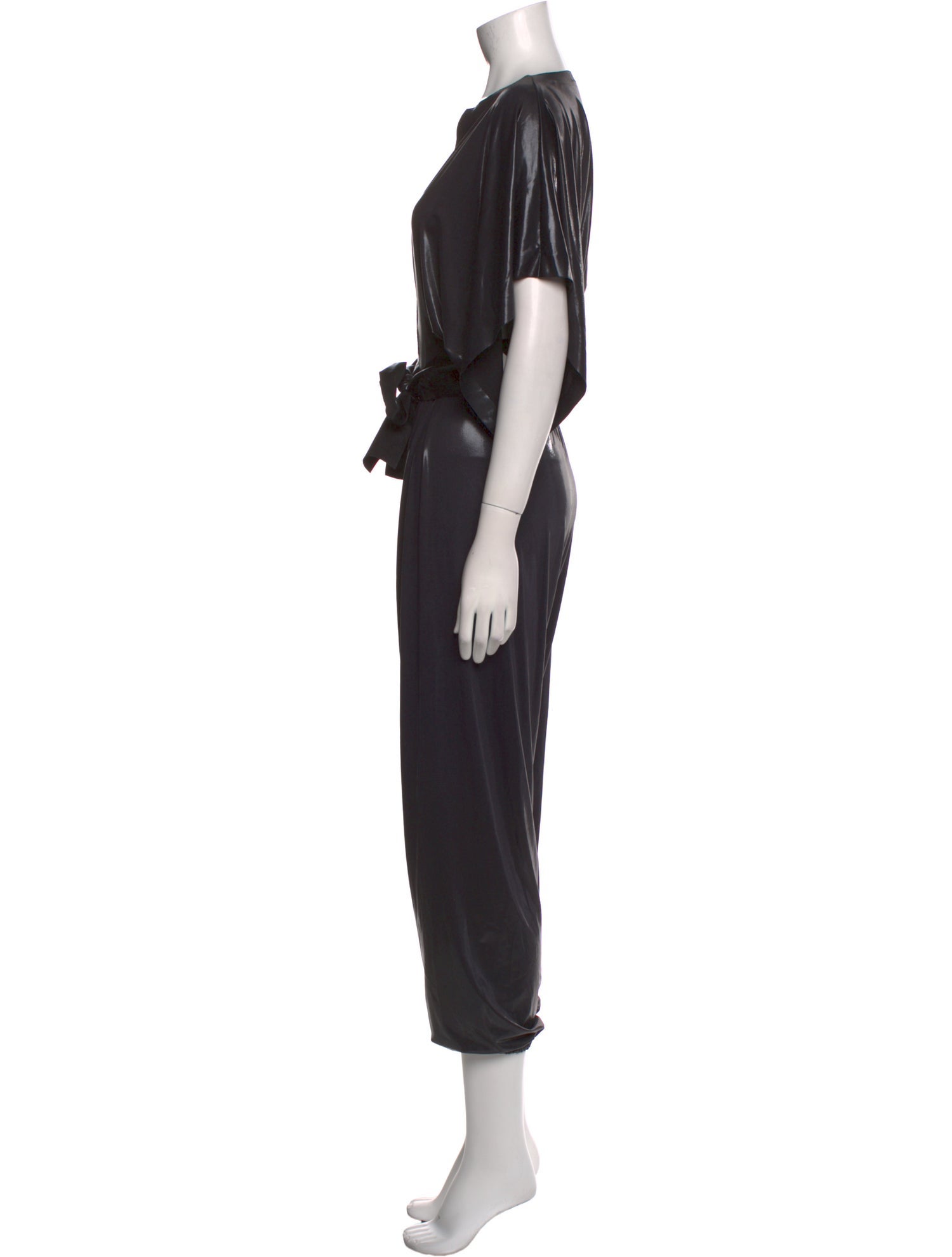 Norma Kamali V-Neck Jumpsuit