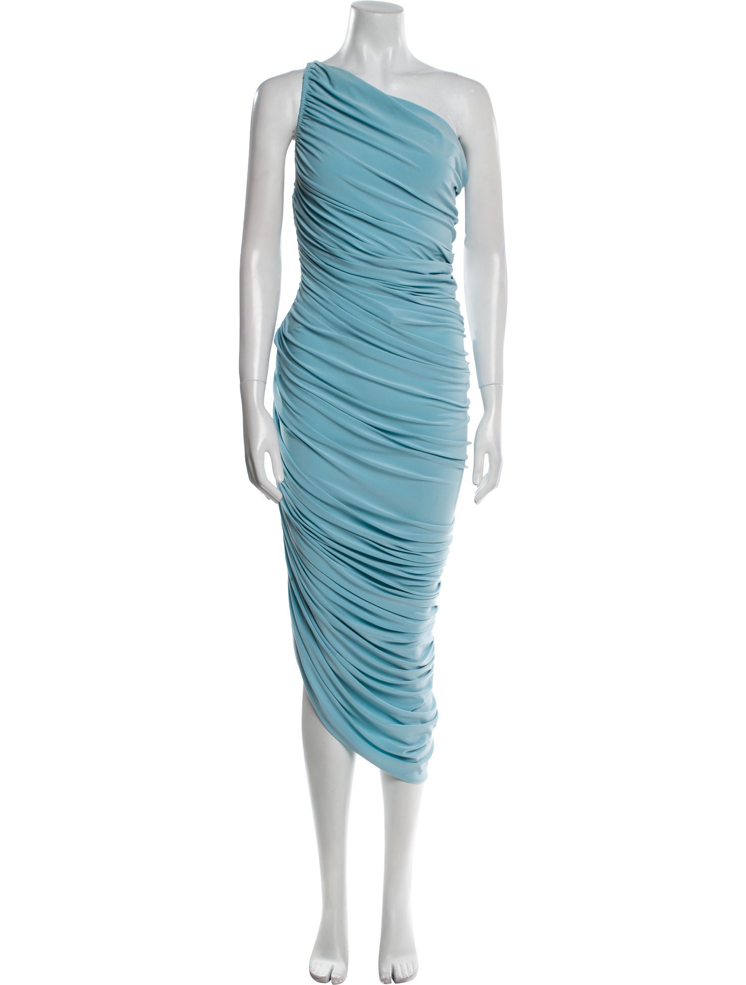 Norma Kamali One-Shoulder Long Dress