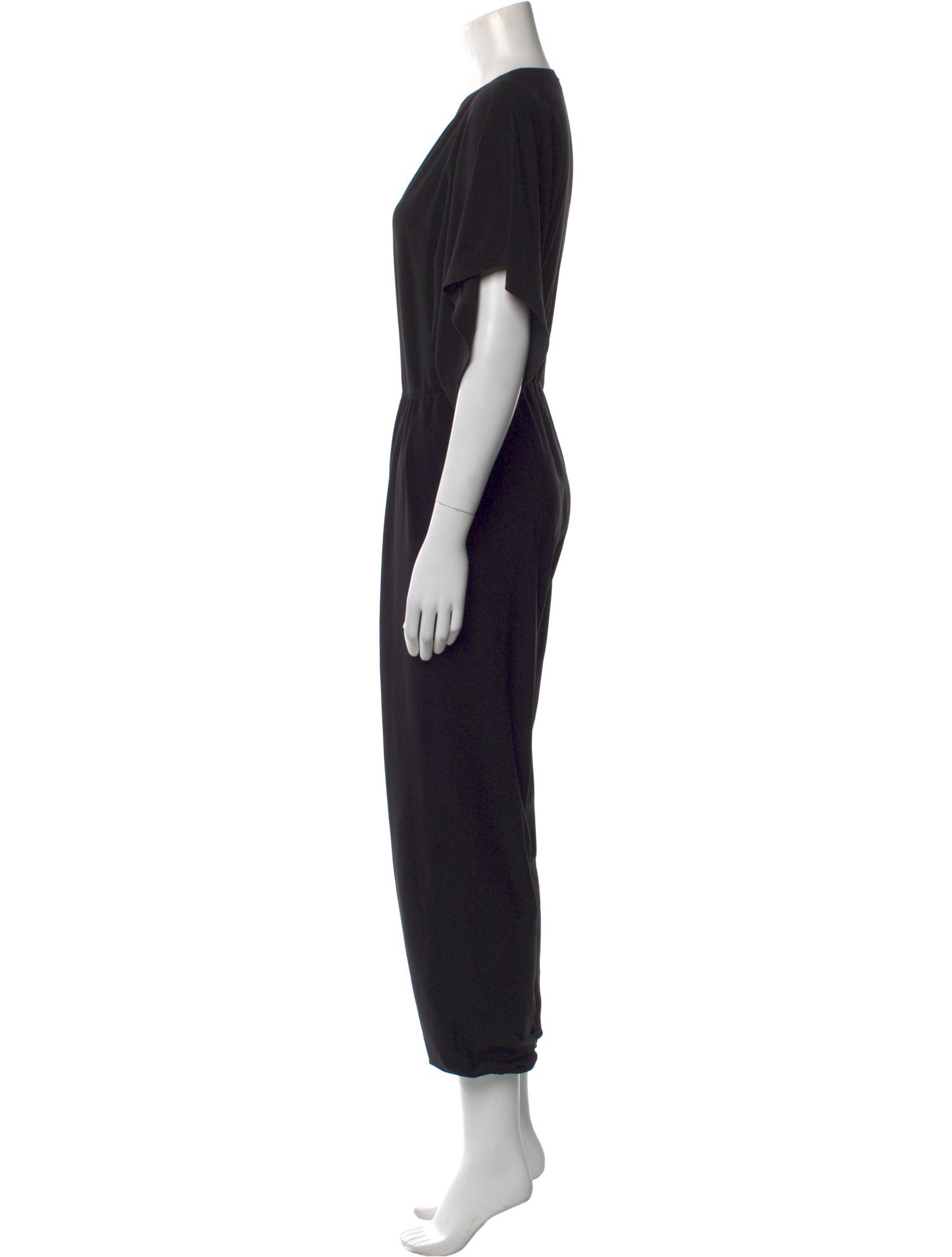 Norma Kamali V-Neck Jumpsuit