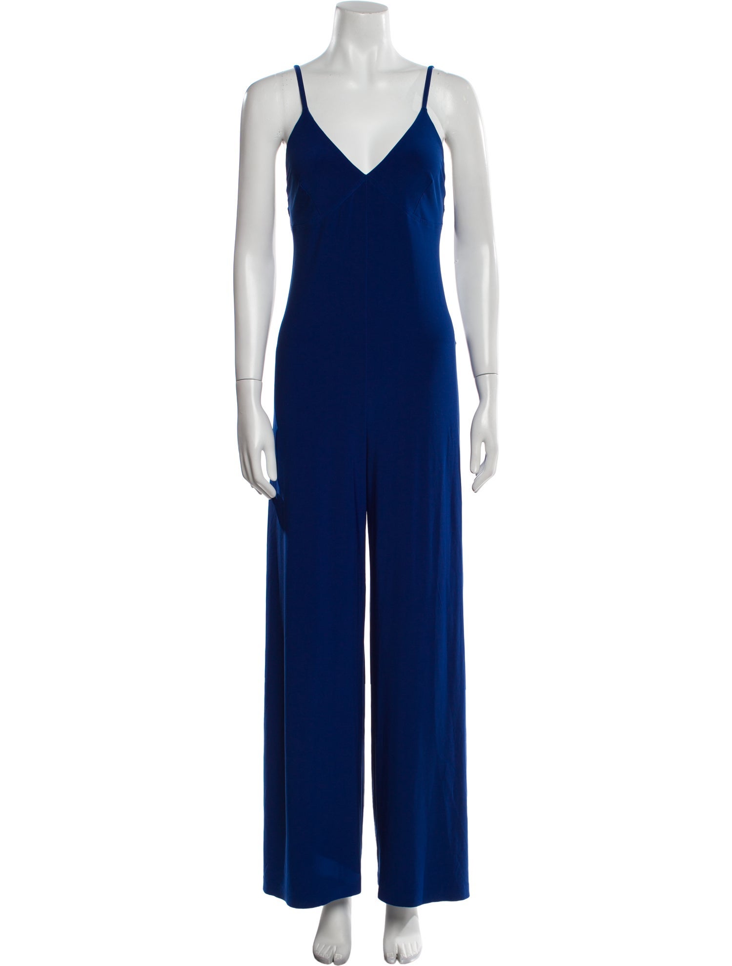 Norma Kamali V-Neck Jumpsuit