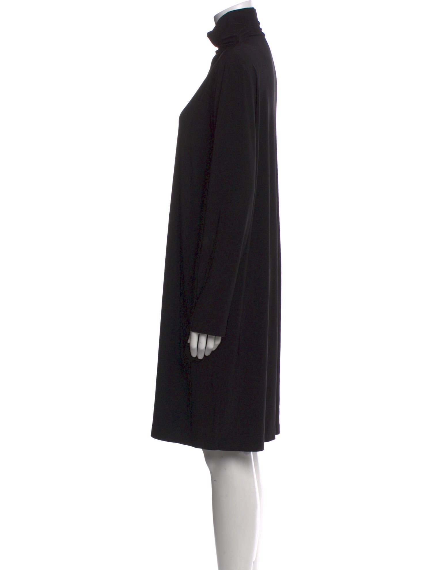 Norma Kamali Turtleneck Mini Dress