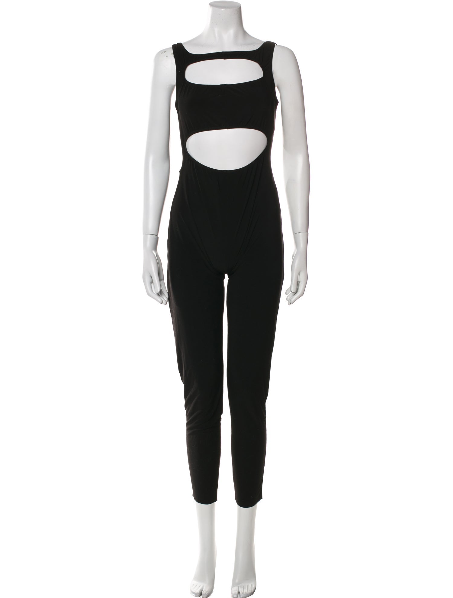 Norma Kamali Scoop Neck Jumpsuit