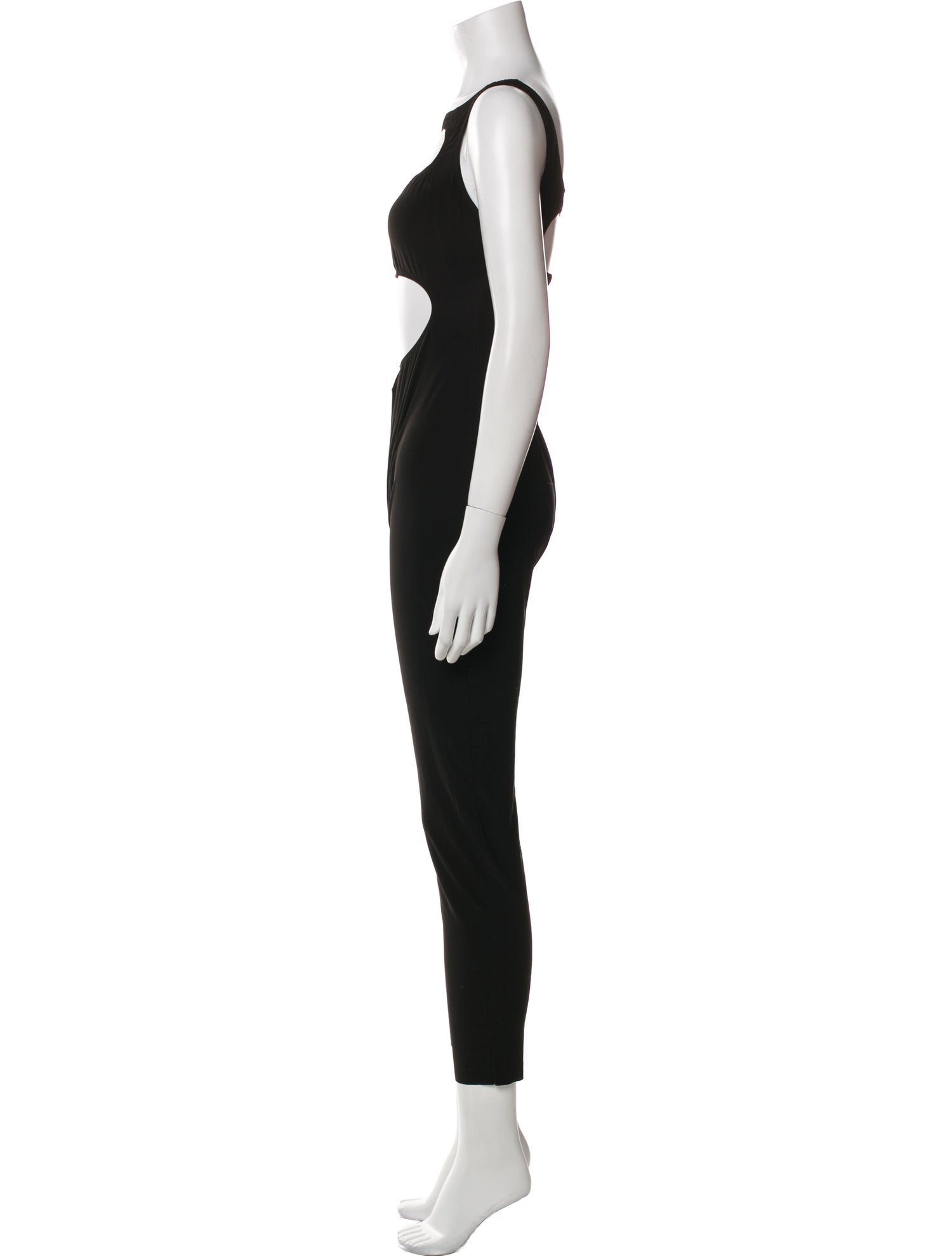 Norma Kamali Scoop Neck Jumpsuit