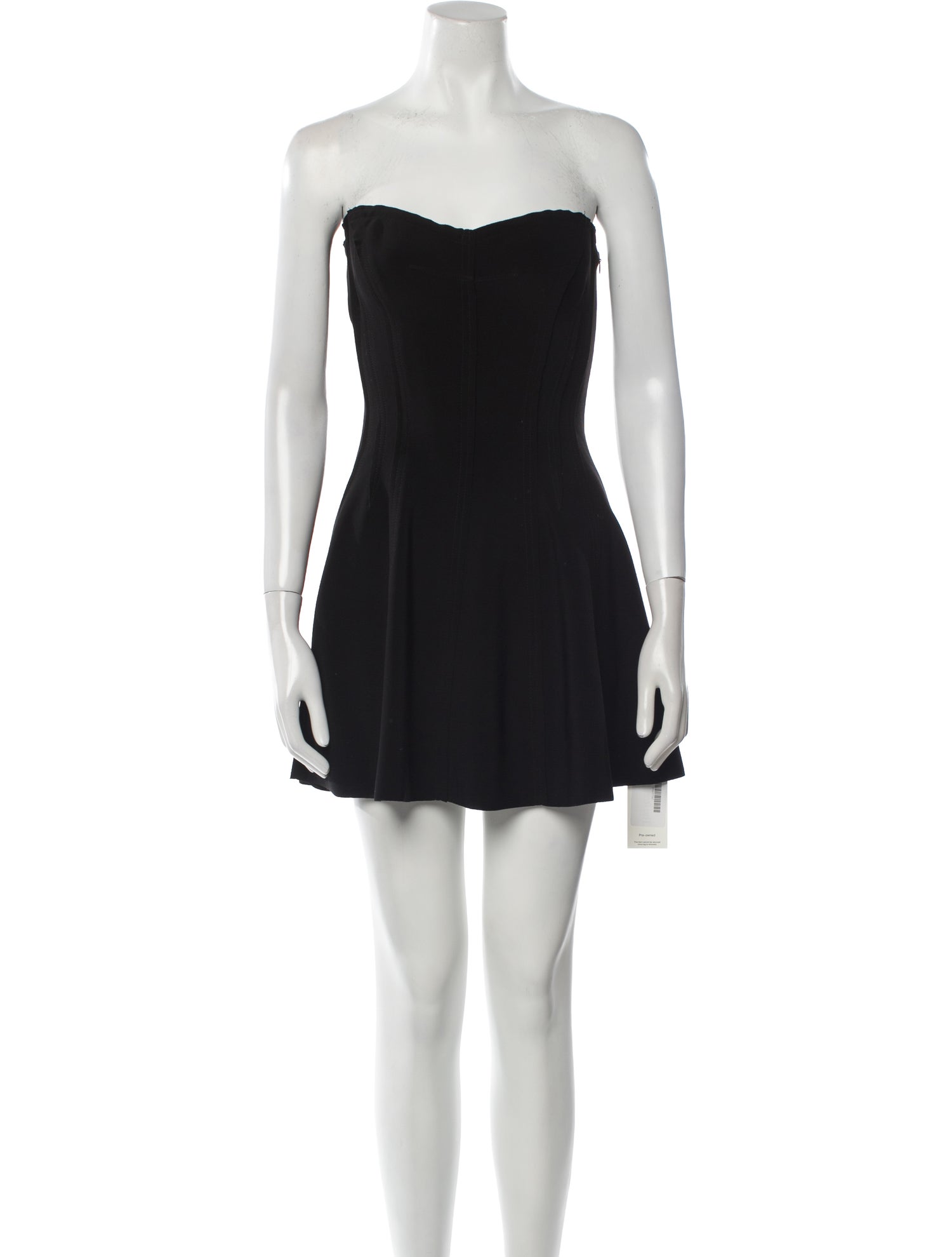 Norma Kamali Strapless Mini Dress