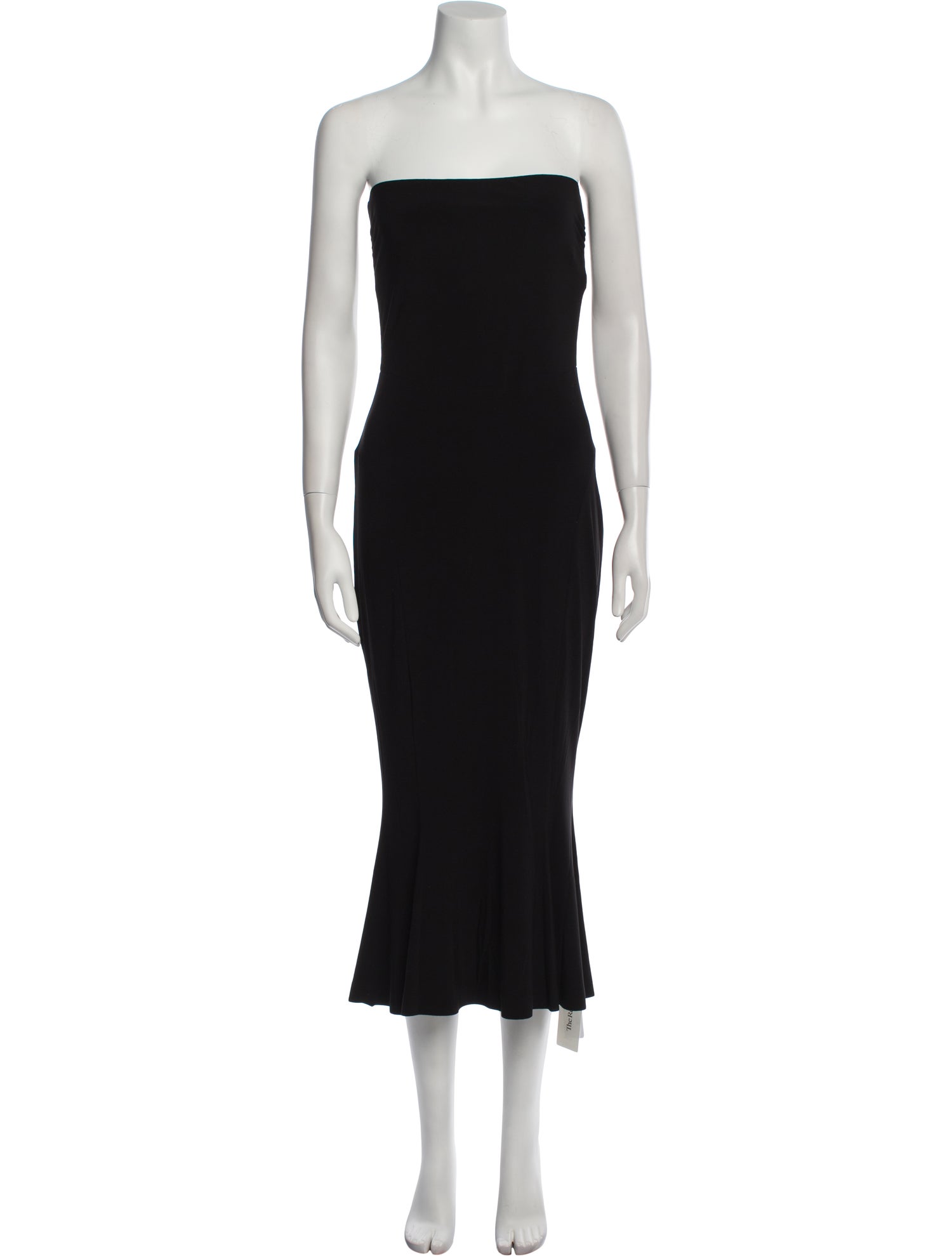 Norma Kamali Strapless Midi Length Dress w/ Tags