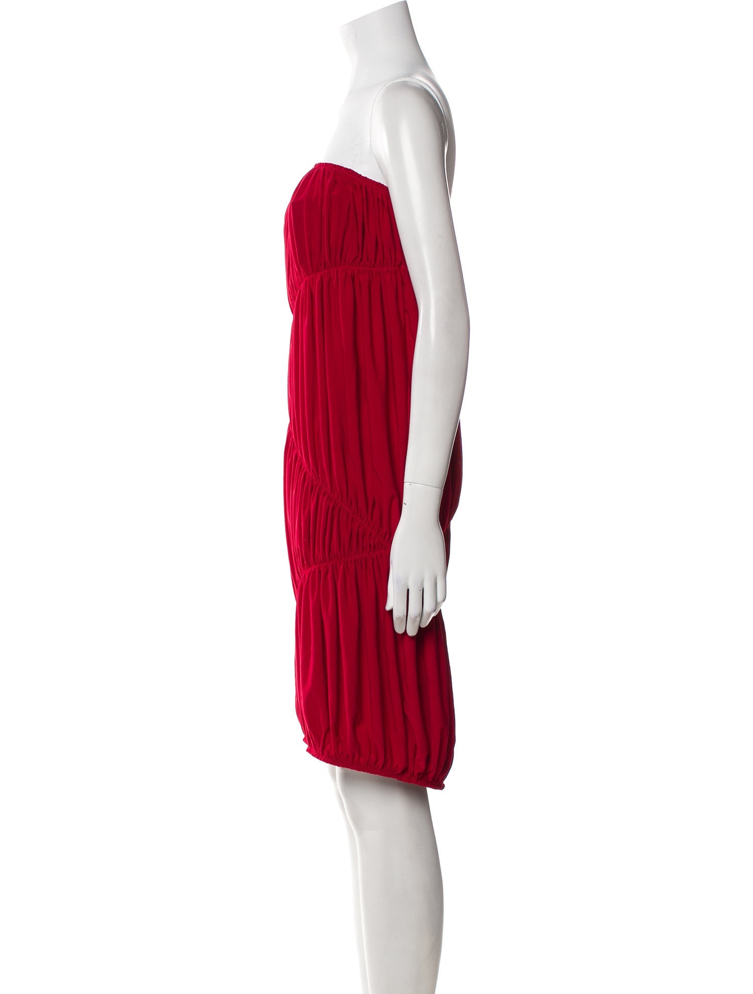 Norma Kamali Strapless Mini Dress w/ Tags