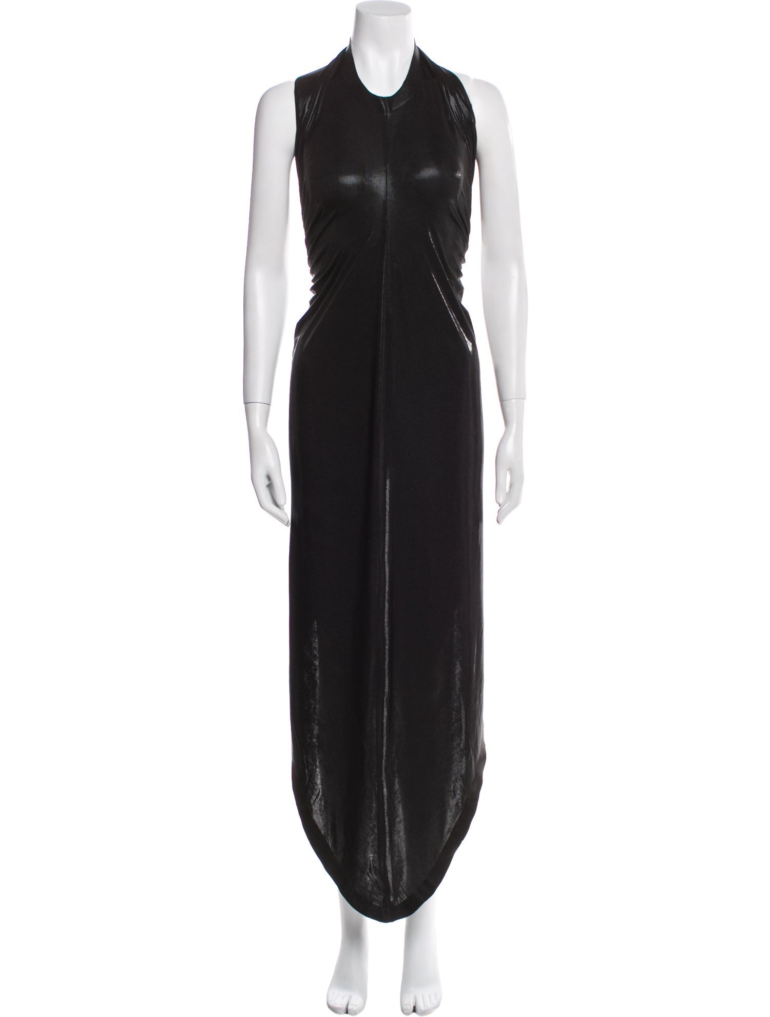 Norma Kamali One-Shoulder Long Dress