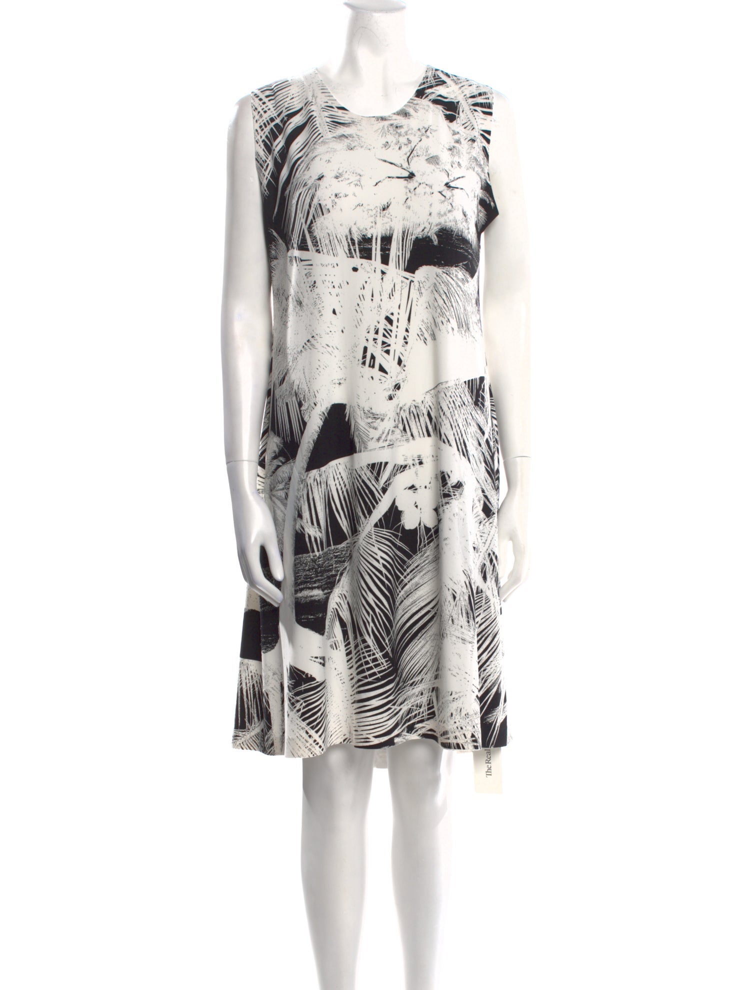 Norma Kamali Printed Knee-Length Dress