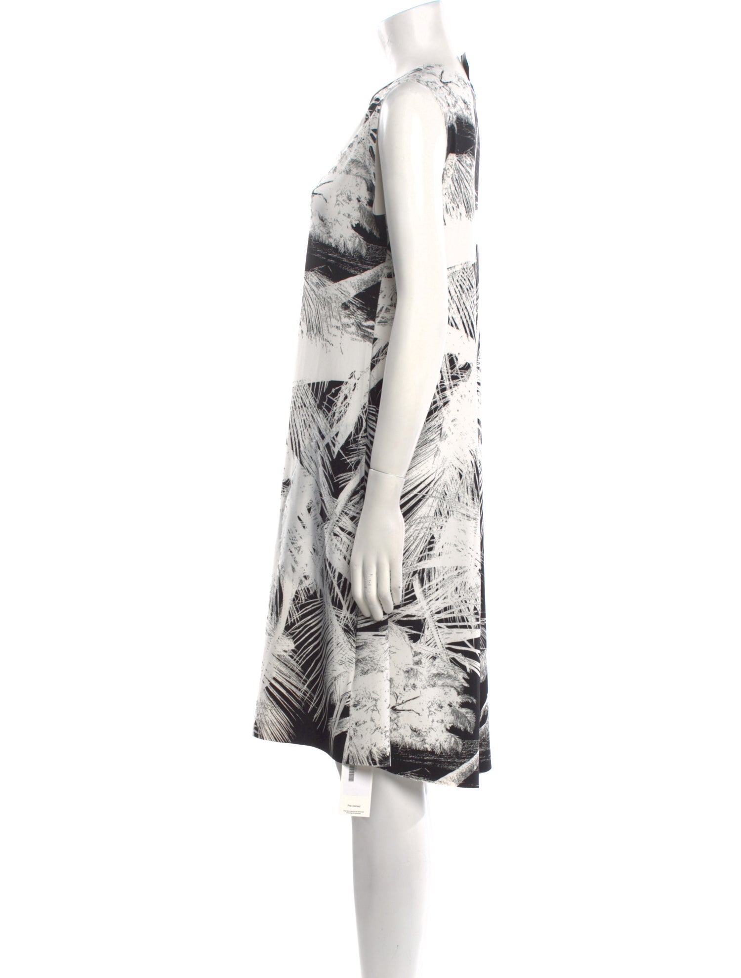 Norma Kamali Printed Knee-Length Dress