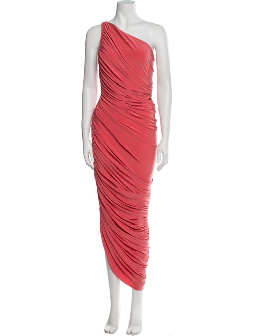 Norma Kamali One-Shoulder Long Dress
