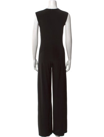 Norma Kamali Crew Neck Jumpsuit