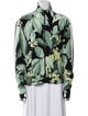 Norma Kamali Floral Print Utility Jacket