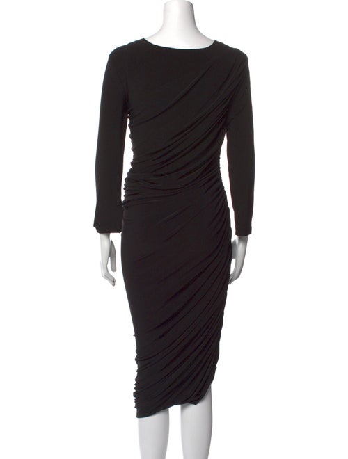 Norma Kamali Scoop Neck Long Dress