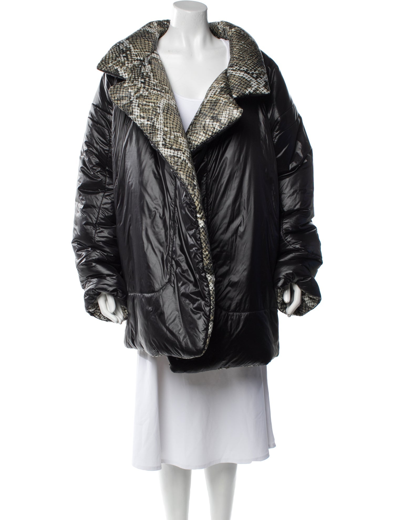 Norma Kamali Nylon Coat