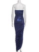 Norma Kamali Strapless Long Dress