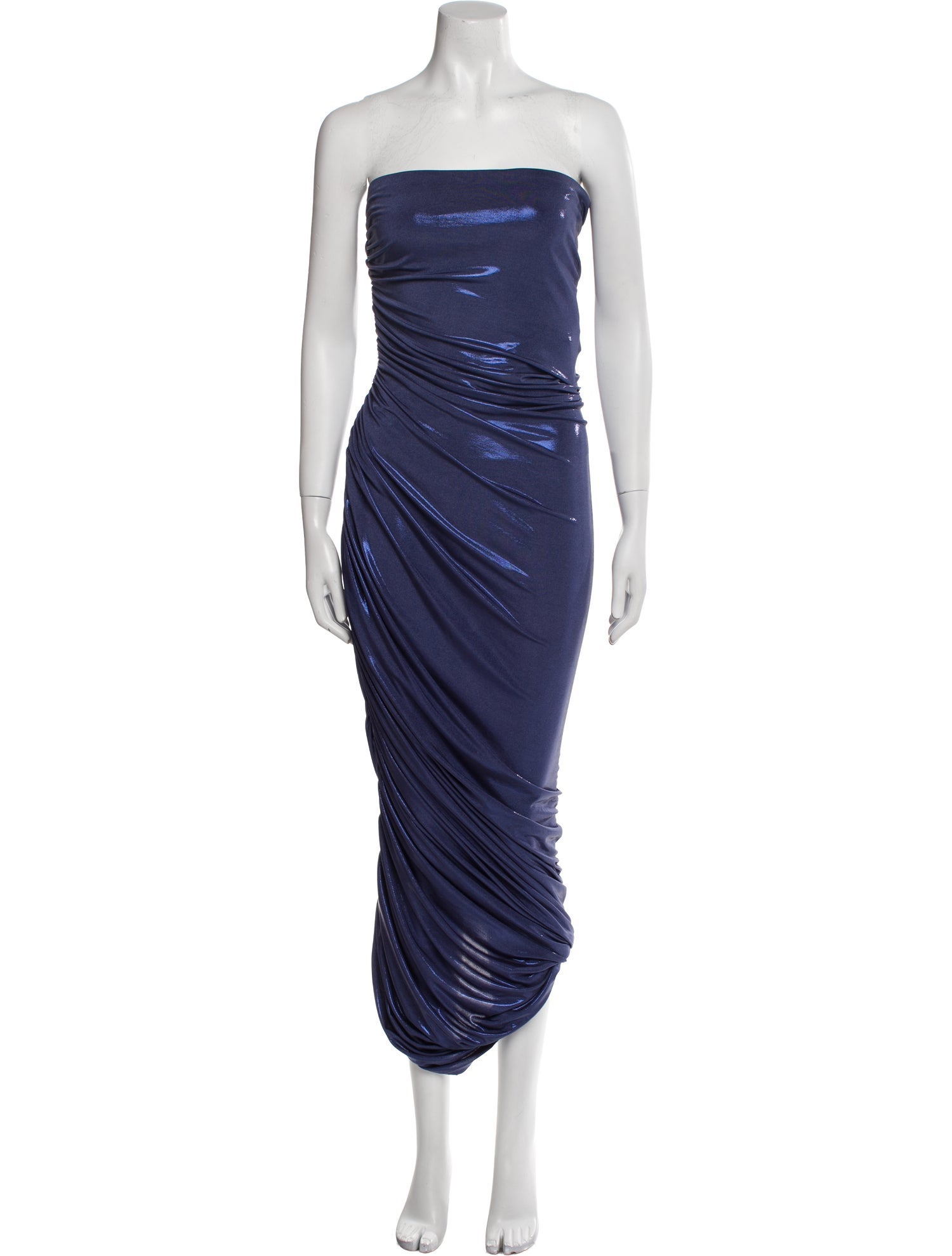 Norma Kamali Strapless Long Dress w/ Tags