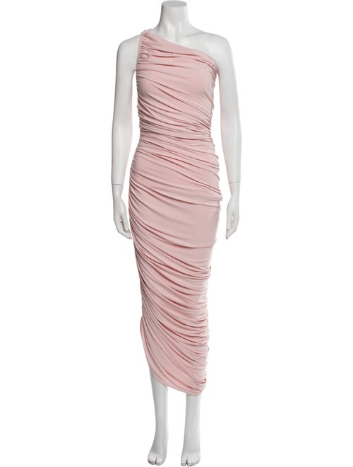 Norma Kamali One-Shoulder Long Dress