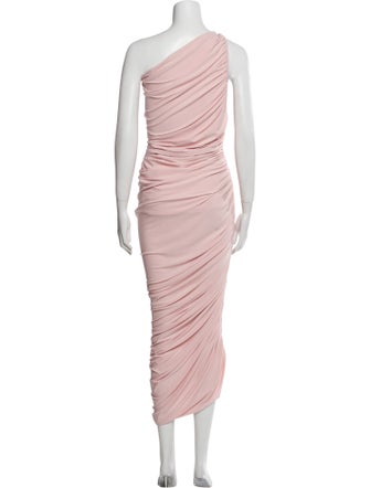 Norma Kamali One-Shoulder Long Dress
